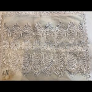 Portuguese Embroidered bedspread, 2 pillow shams